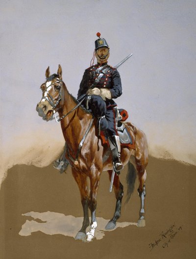El gendarme de Frederic Remington